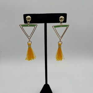 Double Trouble Tassle Earrings